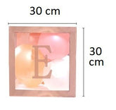 Eid ballonnenbox rosé